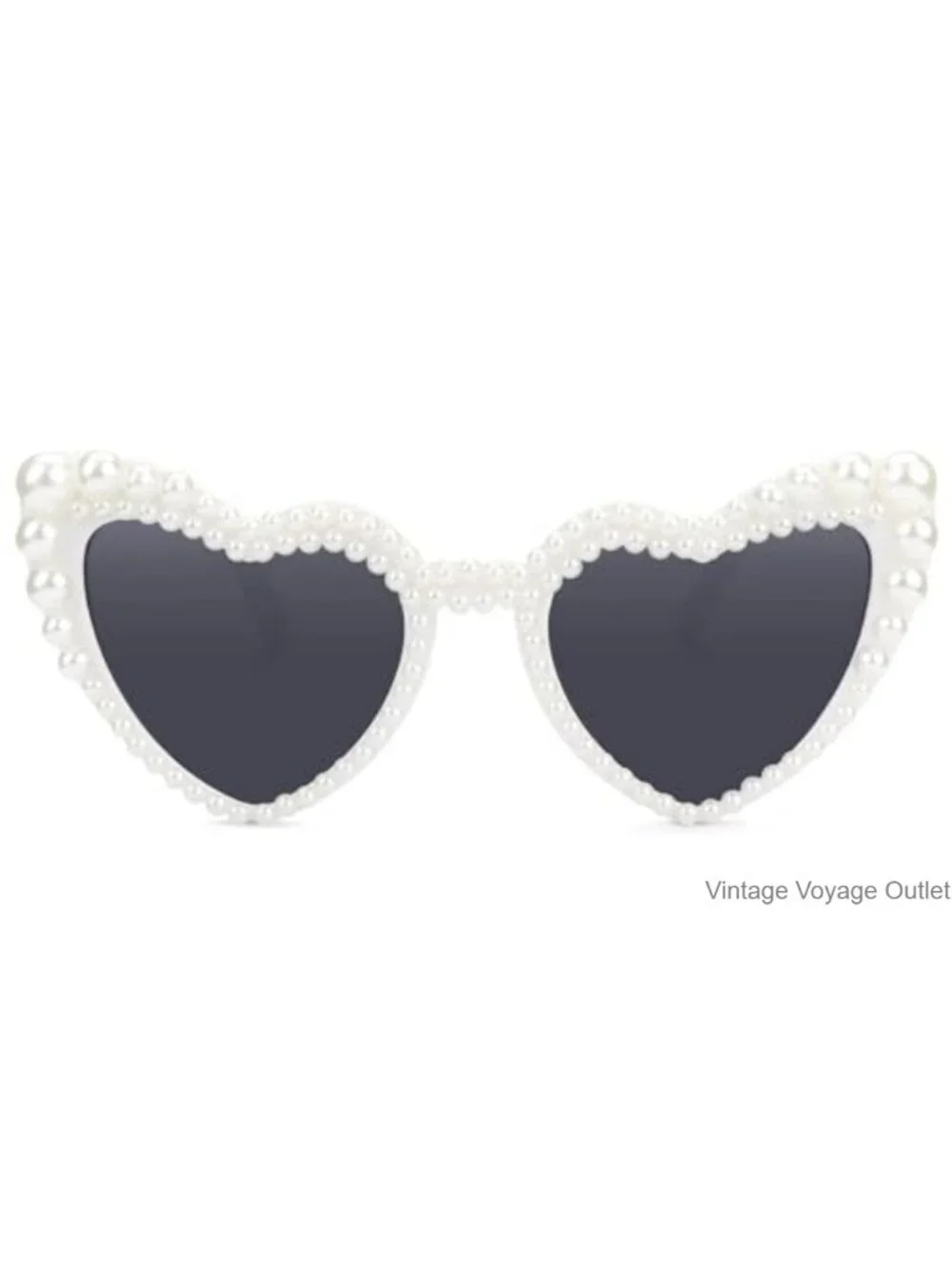 Heart Sunglasses for Women Cute Love Eye Protection UV Blocking Retro Party
